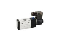 ZS Hardware Électrovanne pneumatique 3 voies 2 positions 3V110-06 3V210-08 3V310-10 -15(3V310-10,AC220)