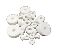 ZS Hardware Protection de bague isolante de joint de rondelle d'espacement en céramique d'alumine de M2-M8(2x5x6 20pcs)