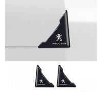 ZSALTT 2Pcs Voiture Porte Coin Bord Gardes, pour Peugeot 2008 206 207 3008 301 307 308 4008 408 5008 508 607 RCZ Protections Anti-Rayures pour Coins de Portière de Voiture