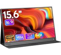 ZSCMALLS Moniteur portable 15,6" Full HD Affichage d'ordinateur USB C Double écran avec haut-parleur pour ordinateur portable, téléphone, moniteur de jeu pour PS3, PS4, Xbox, Nintendo Raspberry pi