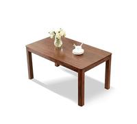 ZSCNYHMT Table A Manger Bois Massif，Table De Cuisine Rectangulaire，Tables Grand en Bois Design Industriel，pour Salon，Cuisine，Bureau(51.2 * 31.5 * 30in)