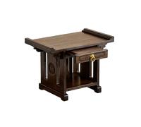 ZSCNYHMT Table D'autel Personnelle，Support De Statue Bouddhiste，étagère De Méditation avec Tiroir Coulissant，pour Les Bougies, L'Encens, Les Plantes(40 * 25 * 28cm)