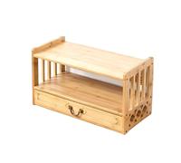 ZSCNYHMT Table De Sanctuaire Bouddhiste，Armoire D'autel De Bouddha en Bois，Sanctuaire Sculpté Chinois，for Bouddha Guanyin, Dieu De La(Originalfarbe,42 * 25 * 28cm)