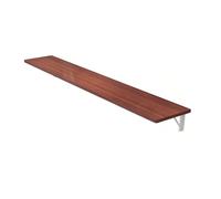 ZSCNYHMT Table Murale Pliante, Gain de Place, Peu Encombrant, Multifonctionnelle, Cuisine, Salle à Manger, Bureau, Domicile(Teak,80 * 30 * 1.6cm)