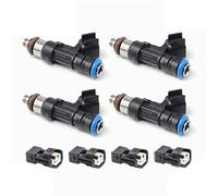 ZSGHJA 4 Pièces Injecteurs De Carburant 0280158298 pour VW pour Golf pour Jetta 1.8T Turbo EV14 60lb 630cc, 0 280 158 298 Injecteur de Carburant