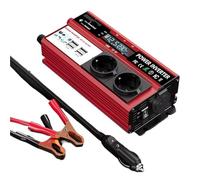 ZSGHJA Convertisseur Transformatr avec 4 Prises B Affichage LED pour Camping-Car Téléphone Voiture Ondulr 4000 W/3000W DC 12V vers AC 220V/230V onduleur de Voiture(12V 220V 4000W)