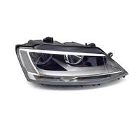 ZSGHJA Feux Phares Lentille Voiture Pare-chocs Avant Phare Pour VW Pour Jetta VI 2010 2011 2012 2013 2014 2015(R)