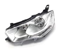 ZSGHJA Feux Phares Lentille Voiture Pour Citroën Pour C-Elysee 2014 2015 2016 Pare-chocs Avant Phare Ensemble De Phares Lampe(L)