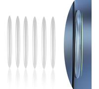 ZSGHRZ 6 Pièces Protection Portiere Voiture pour VW Golf Passat Arteon Tiguan Atlas CC, Bande de Protection de Bord de Porte, Autocollant Anti-Collision, C-Transparent