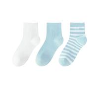 ZSHDLHLS Chaussettes Mesh en Mailles D'été pour Enfants Sueur-Sueur, Respirante, Coutures sans Couture, Garçons Et Filles-wb3-5-8y 18-20cm
