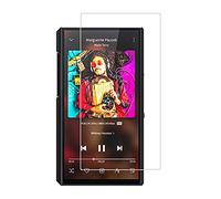 Zshion Lot de 2 films de protection d'écran en verre trempé dureté 9H pour FiiO M11 Plus avec anti-traces de doigts et sans bulles Transparent