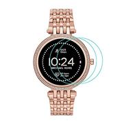 Zshion Lot de 2 films de protection d'écran en verre trempé pour Michael Kors Gen 5E Darci - Dureté 9H - Sans bulles - Anti-rayures