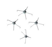 ZSHJG 6pcs Pointes de flèche Tir à l'arc Judo Pointe de Flèche Petit Gibier Pointe de flèche Chasse Judo Broadhead Vis pour Accessoire Arc (Type3)