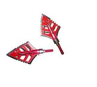 ZSHJG 6pcs Tir à l'arc Flèche Tête Chasse Pointes de Flèches Lames 120 Grains Broadheads Flèche Conseils Têtes de Flèche pour la Chasse Arc et flèches