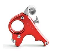ZSHJG Arc Compound Release Aid 3 Finger Aide à la Libération Déclencheur Tir à l'arc Libération des Doigts Étrier de poignée Accessoires pour De Plein air Chasse (Rouge)