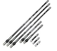 ZSHJG tir à l'arc Balance Barre Stabilisateur de nœud Tige Barre de rallonge pour système Recurve Bow poulies, Noir, 10 inch