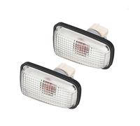 ZSHYTWE 1/2 PC 12 V Voiture Clignotants Lampes Pour Peugeot 106 306 406 806 632567 Côté Marqueur Lumière Répéteur Lampe Séquentiel se tourner vers Lampe(2pc)