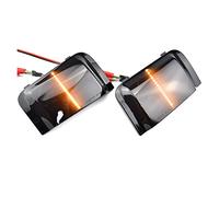 ZSHYTWE 2 Pièces Rétroviseur Latéral Lumière Fumée Lentille Voyants Lumineux Lampes Signalisation Pour Fiat Pour Ducato Pour Peugeot Pour Boxer Séquentiel se tourner vers Lampe