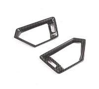 ZSHYTWE Accessoires D'intérieur Couverture Cadre Sortie Climatisation Latérale Voiture Décoration en Fiber Carbone Garniture Texturée pour BMW Série 3 G20 G28 2019 2020 Voiture Décoration