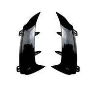 ZSHYTWE Aileron De Voiture pour Mercedes pour Benz pour CLA W177 Hayon A45 A35 A180 A200 A220 pour AMG 19+becquet Pare-Chocs Arrière Côté Canard Évent Aileron Arrière(Black 1)