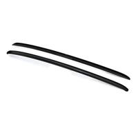 ZSHYTWE Barres Toit Voiture Pour A3 Pour Hayon Pour Sportback 2014-2020 Rail Toit Supérieur Bagages Barres Toit En Alliage D'aluminium Porte-Bagages Voiture(Noir)