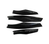 ZSHYTWE Barres Toit Voiture Pour Lexus RX350 RX400h RX330 2004-2009 4 Pièces Barre Toit Rail Coque D'extrémité ABS Plastique Protection Couverture Noir Porte-Bagages Voiture