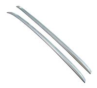 ZSHYTWE Barres Toit Voiture Pour Toyota Pour RAV4 Pour RAV-4 2019-2025 Rails Barres Porte-Bagages Supérieures Rail Alliage D'aluminium Voiture Toit Barre Transversale Porte-Bagages Voiture(Argent)