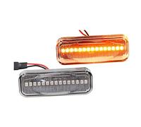 ZSHYTWE Clignotant Dynamique Lumière Voiture Pour Opel Pour Omega B B1 B2 Pour Stufenheck Pour Caravane 1994-2002 2003 Indicateur Marqueur Latéral Séquentiel se tourner vers Lampe(Dynamic Crystal)