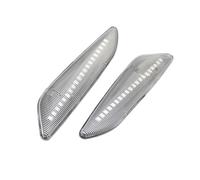 ZSHYTWE Clignotant Pour Chrysler Pour Ypsilon 2011-2016 2017 2018 2019 2020 2 Pièces LED Feux De Position Latéraux Dynamiques Clignotants Indicateur(Crystal)