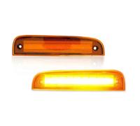 ZSHYTWE Clignotant Pour Jeep Pour Cherokee 1997-2001, Feux De Position Latéraux À LED Avant, Clignotants Et Feux De Stationnement Indicateur(Yellow Amber)