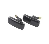 ZSHYTWE Clignotant Pour Jeep Pour Liberty 2008-2012 Pour Grand Pour Cherokee 2011, Clignotant Dynamique À LED Indicateur(Smoked)