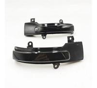 ZSHYTWE Clignotant Pour Mitsubishi Pour Lancer 2016 LED Fluide Rétroviseur Latéral Clignotant Témoin Lumineux Accessoires De Voiture Indicateur(Smoke)