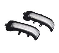 ZSHYTWE Clignotant Pour Toyota Pour Estima Pour Alphard AH20 Pour Vellfire Pour Noah R70 Clignotant Dynamique À LED Pour Rétroviseur Latéral Indicateur(Crystal)