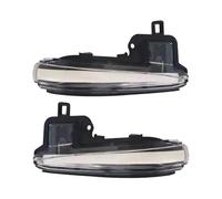 ZSHYTWE Clignotant Pour Toyota Pour RAV4 XA50 2019-2021 Pour Highlander XU70 2020 2021 2 Pièces LED Rétroviseur Latéral Dynamique Clignotant Indicateur(BLANC)