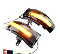 ZSHYTWE Clignotant Rétroviseur Voiture 2x Clignotants Dynamiques Pour VW Pour Touran 1T1 1T2 2003 2004 2005 2006 2007 2009 Clignotants À LED Lampe Latérale Flèche Rétroviseur Indicateur