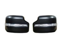 ZSHYTWE Clignotant Rétroviseur Voiture Coque De Rétroviseur Latéral Avec Clignotant Pour Suzuki Pour Jimny JB64 JB74 2018-2020 Noir