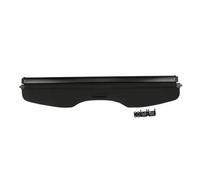 ZSHYTWE Couvre-tonneau pour Ford pour Focus Hatchback 2005-2011 Rideau Protection Coffre Arrière Rideau Rangement(Noir)