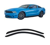 ZSHYTWE Déflecteurs d'air pour Ford pour Mustang S-197II 2012 2013 2014 Déflecteurs de Vent Pare-Pluie Pare-Soleil de Porte Pare-Soleil de fenêtre Deflecteurs