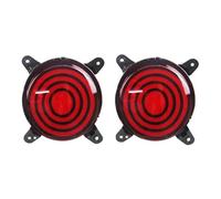 ZSHYTWE Feux arrières auto Pour Hyundai Pour Grand I10 2017 2018 LED Réflecteur Lampe Arrière Antibrouillard Pare-chocs Arrière Feu Stop Feu Arrière(Model d)