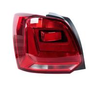 ZSHYTWE Lampes Réflecteur Pare-chocs LED Couvercle feu arrière sans ampoules accessoires voiture Pour VW pour Polo pour Hatchback 2014-2018 voyant avertissement feu stop(La gauche)