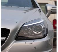ZSHYTWE Lentille Transparente D'abat-jour Phare Pour Mercedes Pour Benz W172 SLK Classe 2011 2012 2013 2014 2015 Couvercle Masque De Lumière En Verre Coquille Lampe Lentille Phare Voiture(La gauche)