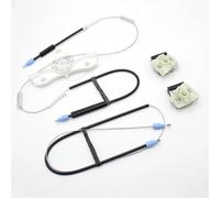 ZSHYTWE Moteur Commande Fenêtre Kit De Réparation De Lève-vitre Électrique Avant Gauche, Pour VW Pour Passat B6 Pour TDI 2006 2007 2008 2009 2010 2011 Régulateur En Verre