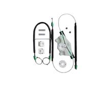 ZSHYTWE Moteur Commande Fenêtre Pour VW Pour Golf MK4 1997-2006 Avant Gauche Lève-vitre Kit De Réparation Lève-vitre Électrique Régulateur De Verre Régulateur En Verre