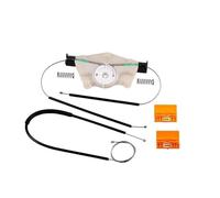 ZSHYTWE Moteur Commande Fenêtre Pour VW Pour Touareg 2002-2010 Kit Réparation Lève-vitre Arrière Droit Régulateur Verre Kit Réparation Électrique Voiture Régulateur En Verre