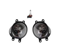 ZSHYTWE Phares Antibrouillard À LED Pour Toyota Pour Camry XV40 2010 2011 Phares Couvercle Phare Chromé Interrupteur Lunette Calandre Feux de brouillard(Halogen fog)