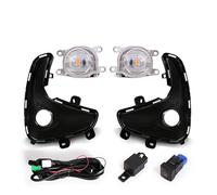 ZSHYTWE Phares Antibrouillard À LED Pour Toyota Pour Vios Pour Yaris 2020-2022 Phares Antibrouillard Avant, Couvercle Lumière Du Jour Faisceau Câbles Feux de brouillard(LED Yellow)