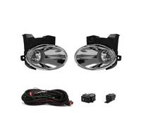 ZSHYTWE Pour Nissan Pour QASHQAI J10 2011 2012 2013 Ensemble De Phares Antibrouillard Couvercle Lampe Pare-chocs Chrome Voiture Feux de brouillard
