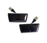 ZSHYTWE Pour OPEL Pour Astra H Pour Zafira B Pour Corsa D Clignotant De Voiture Dynamique Clignotants Latéraux Pour Pour Cruze Séquentiel se tourner vers Lampe(Smoked Type)
