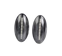 ZSHYTWE Pour Suzuki Pour Swift Pour Jimmy Pour Vitara SX4 Pour Indicateur Alto Ambre 2 Pièces Clignotant Latéral Dynamique Séquentiel Séquentiel se tourner vers Lampe(Dynamic Crystal)