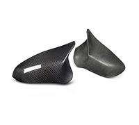 ZSHYTWE Rearview Mirror Cover Cap Fibre De Carbone Véritable pour BMW F80 F82 F83 F87 Couverture De Rétroviseur De Porte Latérale De Compétition LHD RHD Cache de rétroviseur extérieur(Add on for RHD)